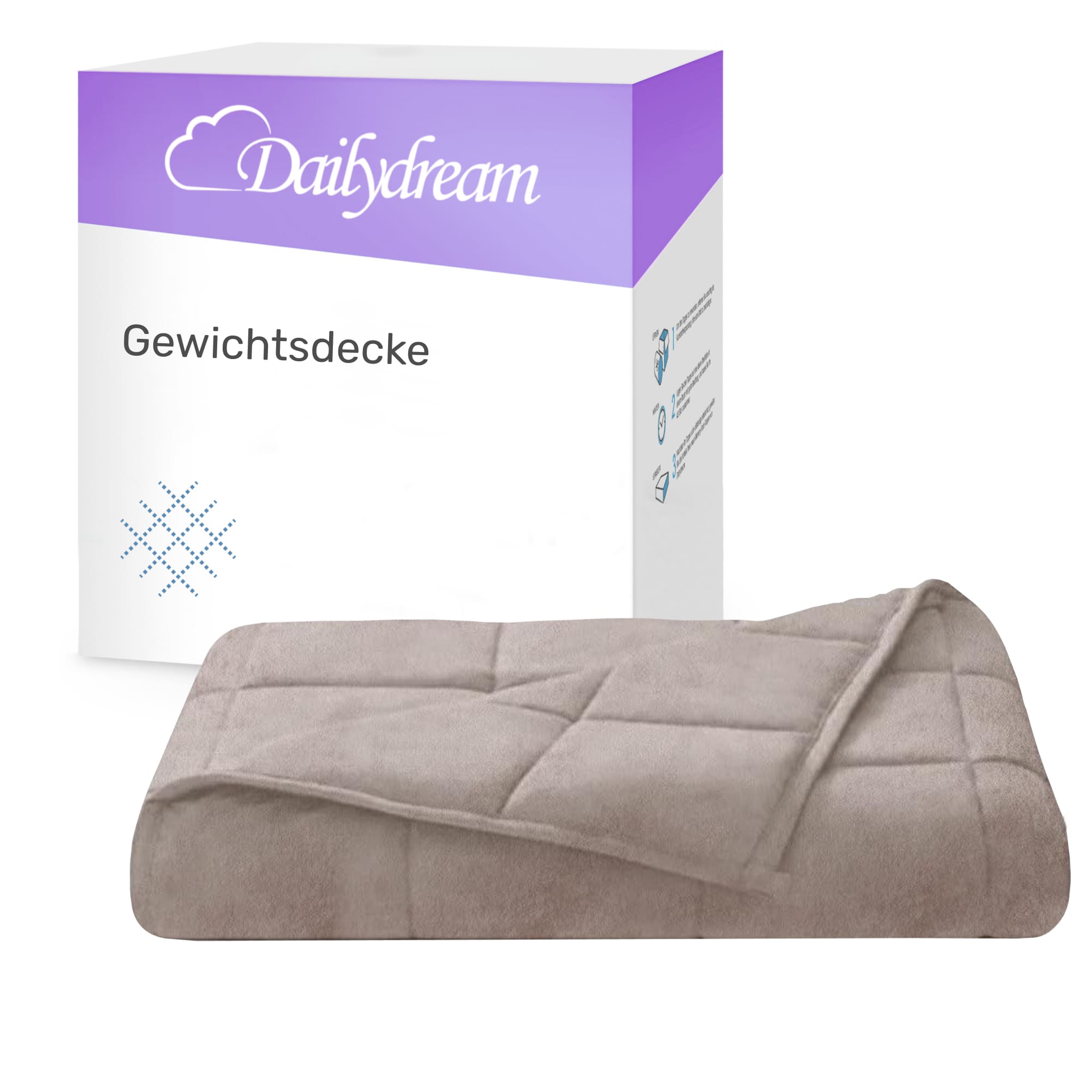 Dailydream Erwachsenen Gewichtsdecke im flauschigen Fleece